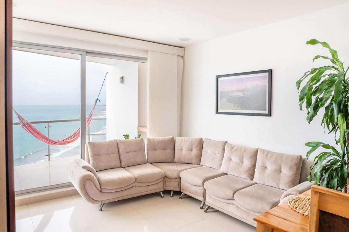 Beachfront With Pool Jacuzzi Sauna Gym Fast Wifi And Air Conditioning * Cartagena