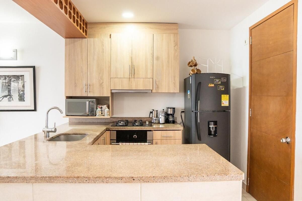 Beachfront With Pool Jacuzzi Sauna Gym Fast Wifi And Air Conditioning Cartagena