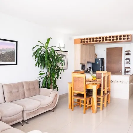 Beachfront With Pool Jacuzzi Sauna Gym Fast Wifi And Air Conditioning Apartment