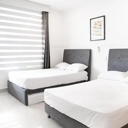 Apartment Beachfront With Pool Jacuzzi Sauna Gym Fast Wifi And Air Conditioning Cartagena